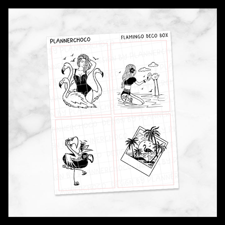 Flamingo / Deco Full Box 1.0 / Foiled