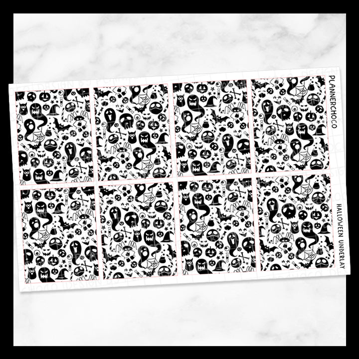 Halloween / Pattern Underlay Box 6.0 / Foiled