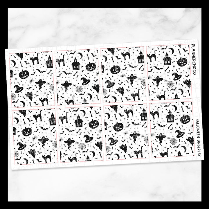 Halloween / Pattern Underlay Box 7.0 / Foiled