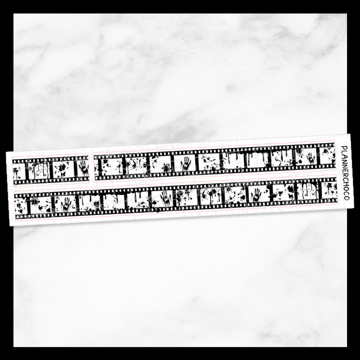 Horror Movie Film / Washi / Foiled