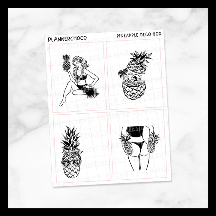 Pineapple / Deco Full Box 2.0 / Foiled
