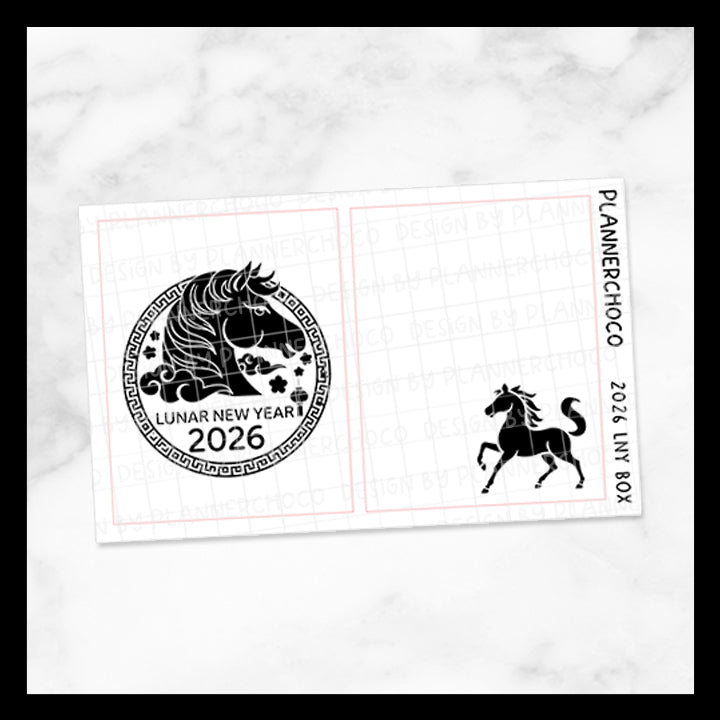 2026 Lunar New Year / Full Box / Foiled