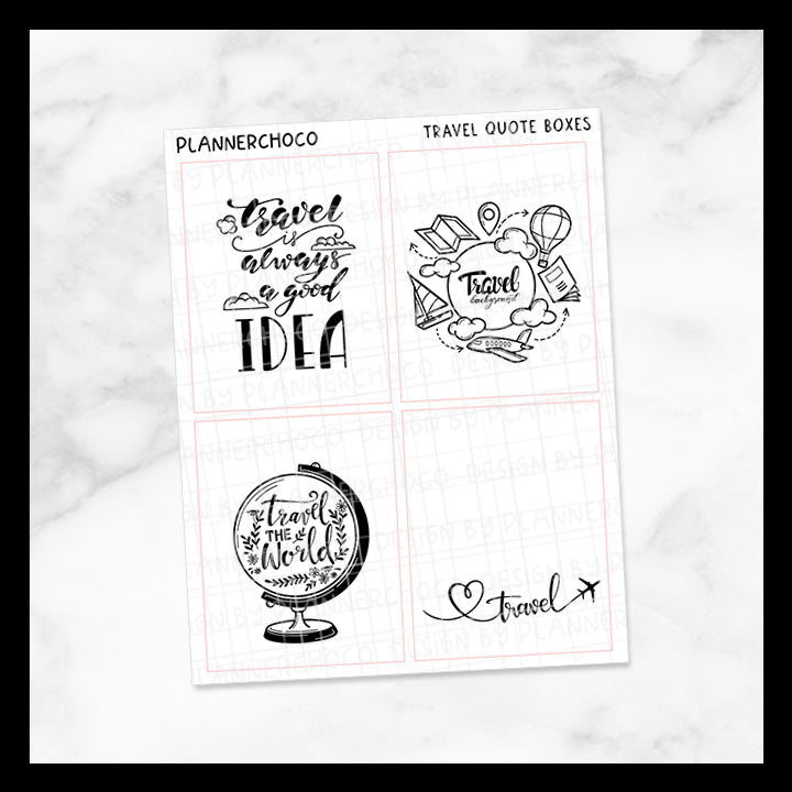 Travel / Quote Full Box 3.0 / Foiled