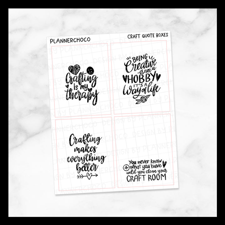 Craft / Quote Full Box 3.0 / Foiled