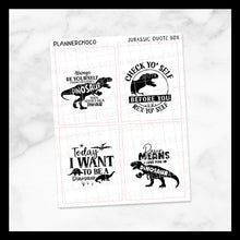 Load image into Gallery viewer, Jurassic / Quote Full Box / Foiled
