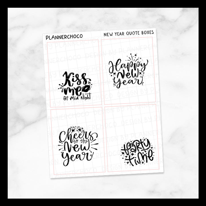 New Year / Quote Full Box 5.0 / Foiled