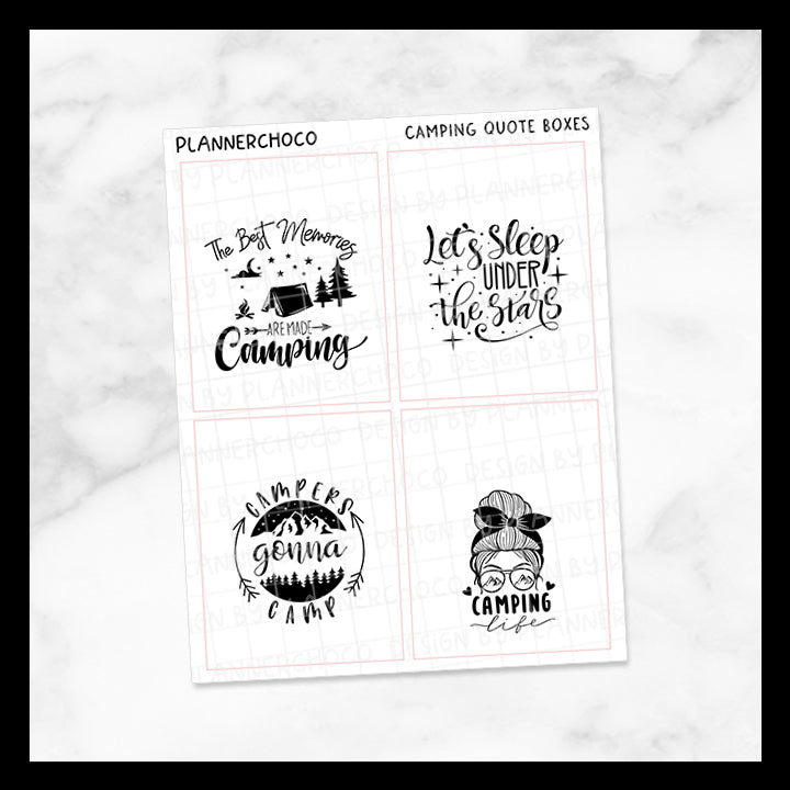 Camping / Quote Full Box 7.0 / Foiled
