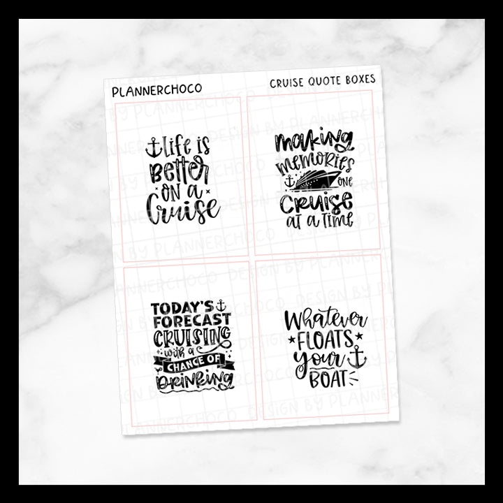 Cruise / Quote Full Box 6.0 / Foiled