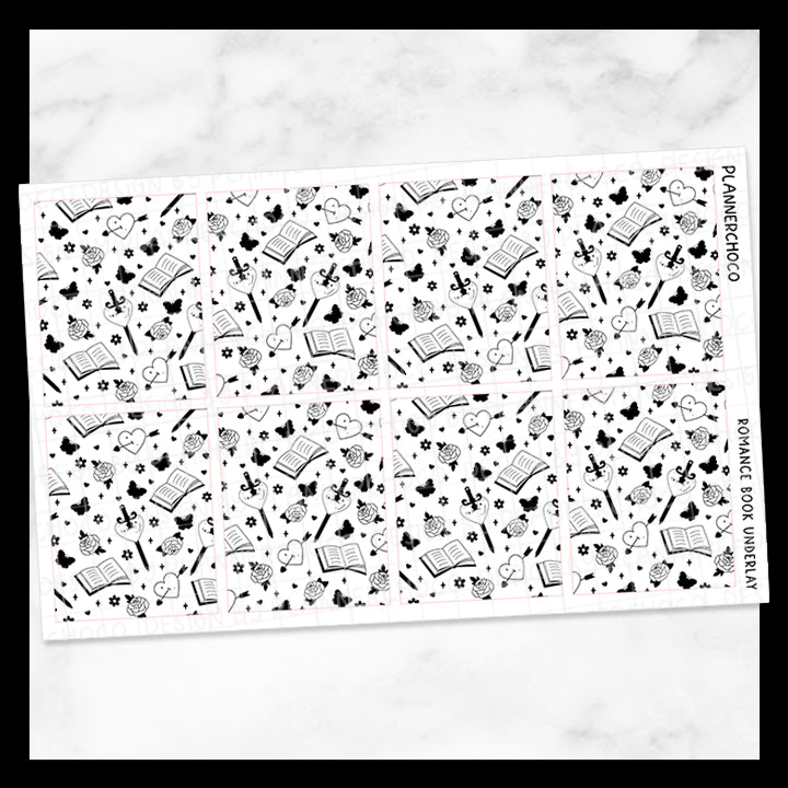 Romance Book / Underlay Box / Foiled