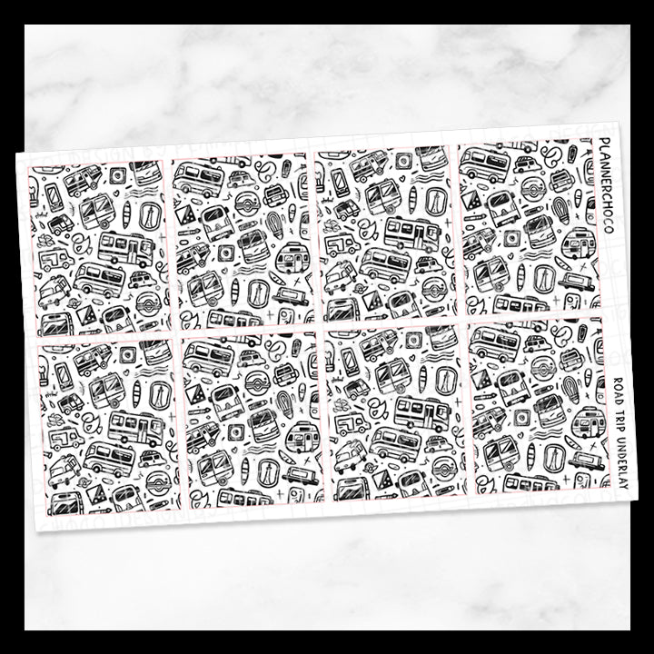 Road Trip / Underlay Box / Foiled