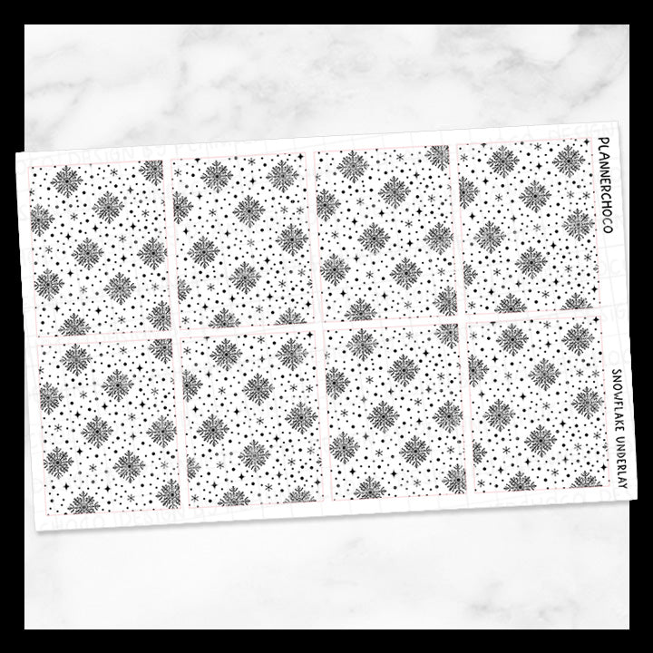 Snowflake / Underlay Box 8.0 / Foiled