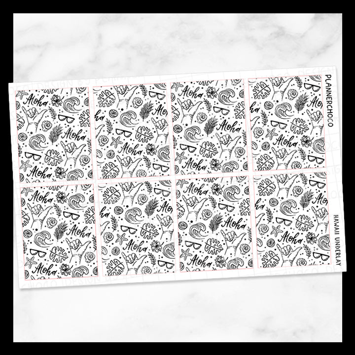 Hawaii / Underlay 1.0 / Foiled