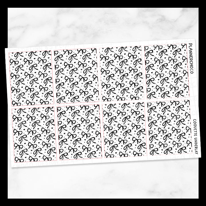 Bow Coquette / Underlay Box 1.0 / Foiled