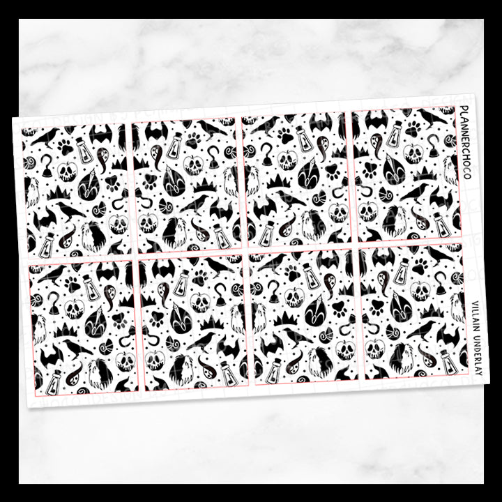 Villain / Pattern Underlay 1.0 / Foiled