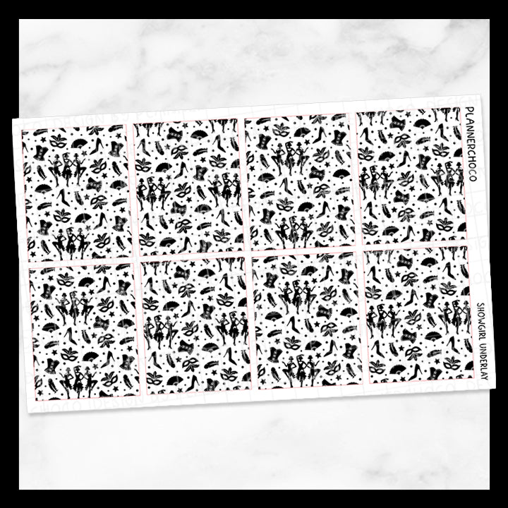 Showgirl / Pattern Underlay Box 1.0 / Foiled