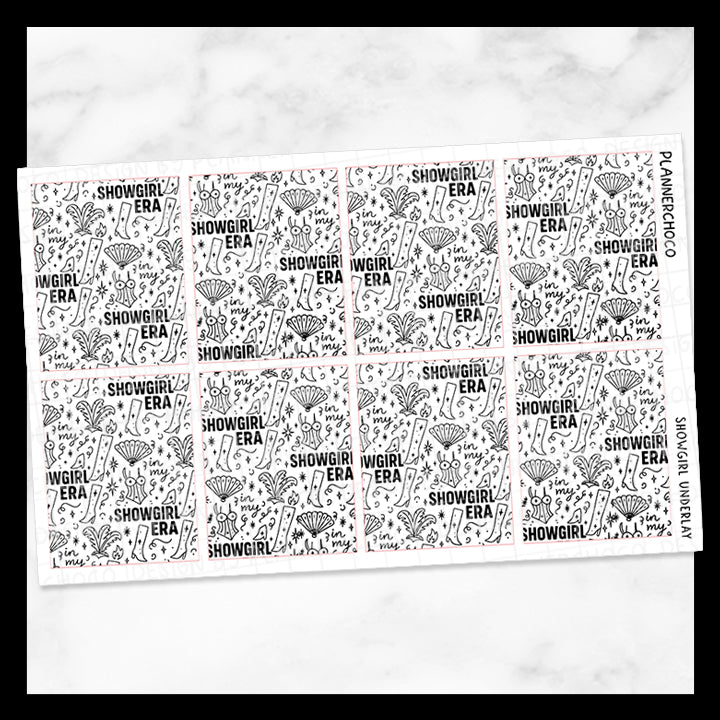 Showgirl / Pattern Underlay Box 2.0 / Foiled