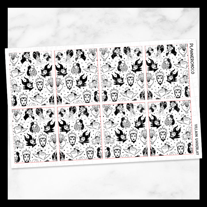 Villain / Pattern Underlay 2.0 / Foiled