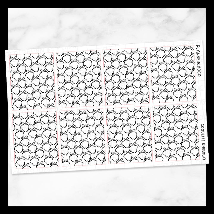 Bow Coquette / Underlay Box 2.0 / Foiled