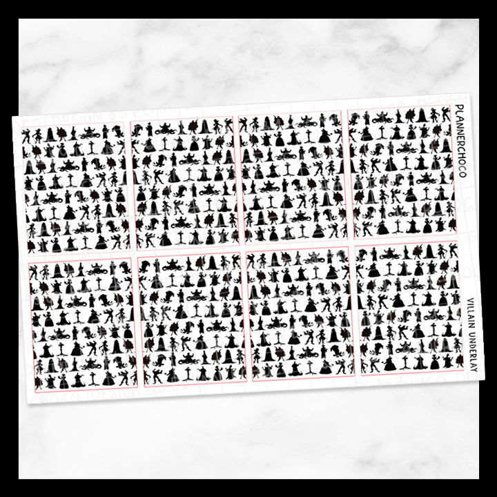 Villain / Pattern Underlay 3.0 / Foiled