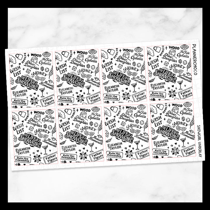 Showgirl / Pattern Underlay Box 3.0 / Foiled