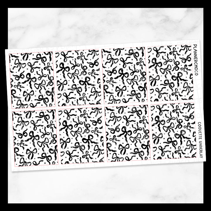 Bow Coquette / Underlay Box 5.0 / Foiled