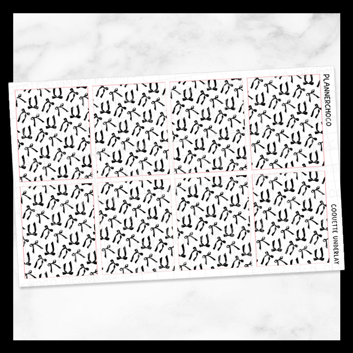 Bow Coquette / Underlay Box 6.0 / Foiled