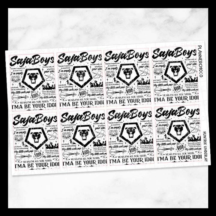 Saja Boys / Underlay / Foiled