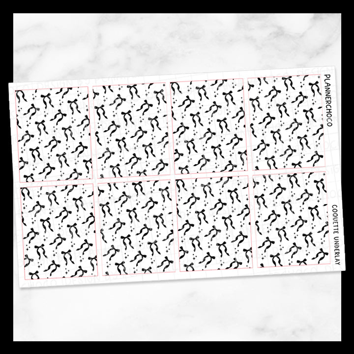 Bow Coquette / Underlay Box 7.0 / Foiled