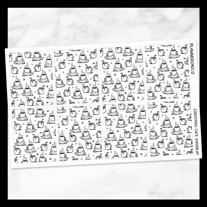 Christmas Coffee / Underlay 2.0 / Foiled