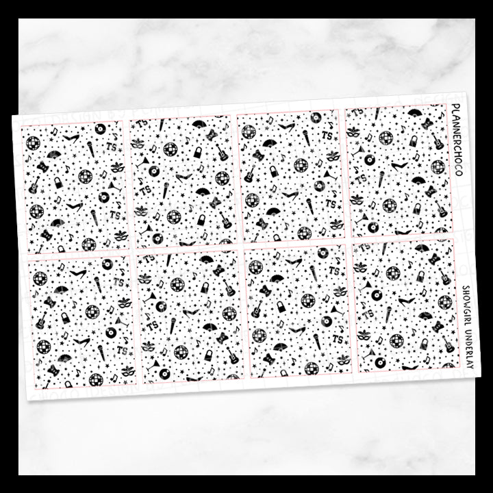 Showgirl / Confetti Underlay Box / Foiled