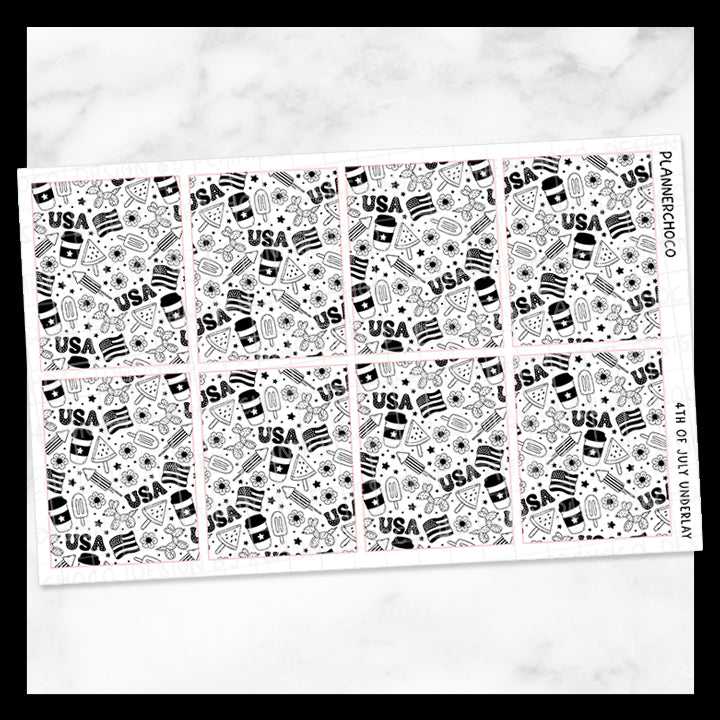 4th of July / Underlay 5.0 / Foiled