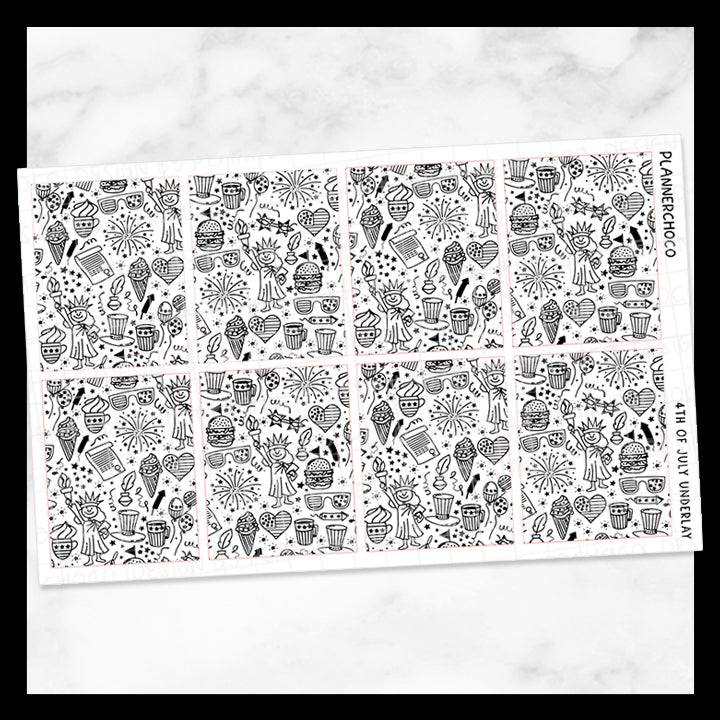 4th of July / Underlay 4.0 / Foiled