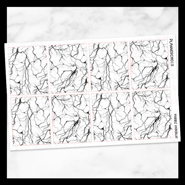 Marble / Underlay Box / Foiled