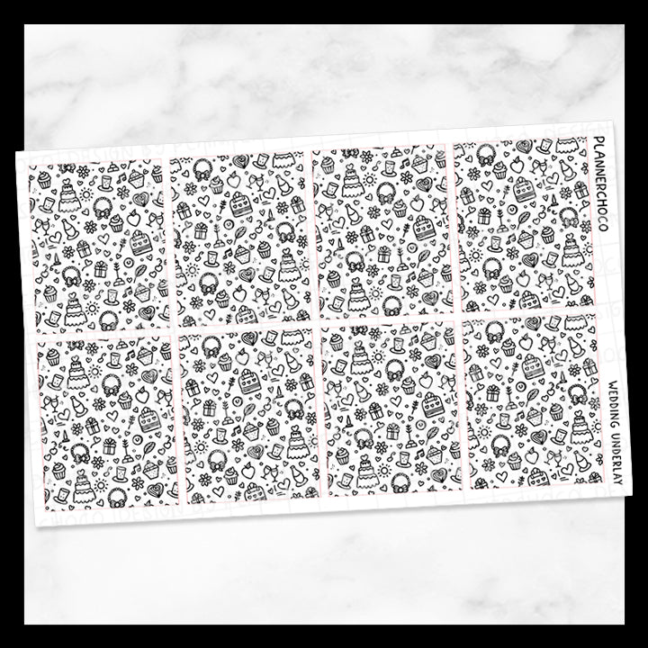 Wedding / Pattern Underlay 4.0 / Foiled