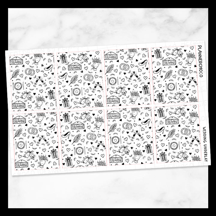 Wedding / Pattern Underlay 5.0 / Foiled