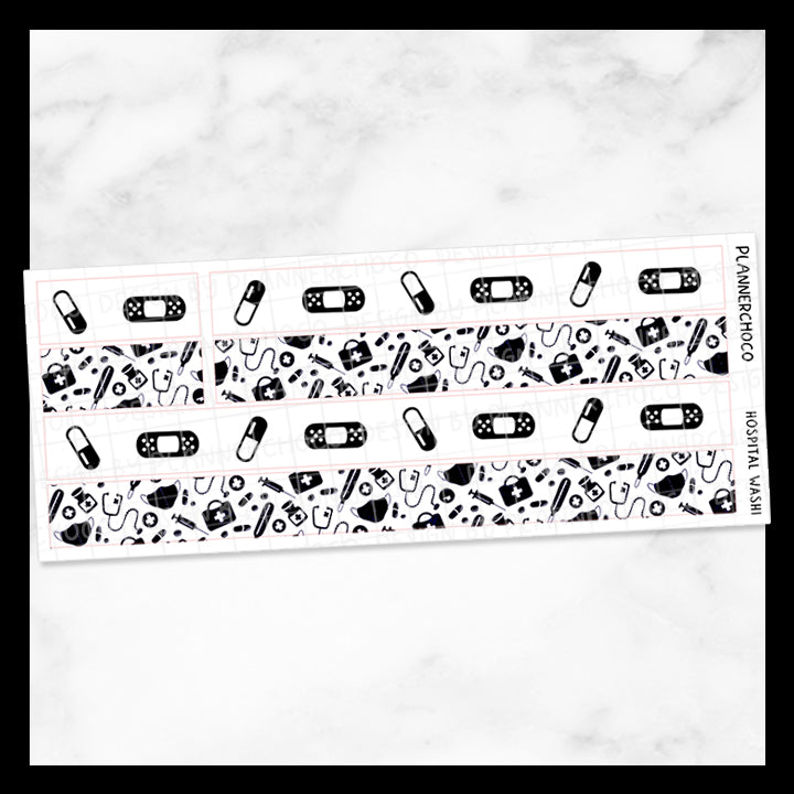 Hospital / Washi 1.0 / Foiled