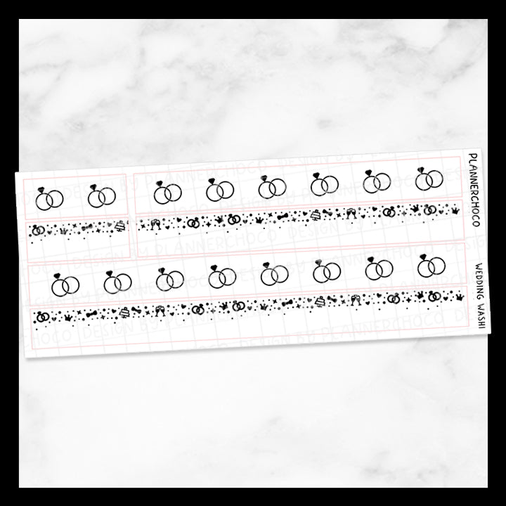 Wedding / Washi 1.0 / Foiled