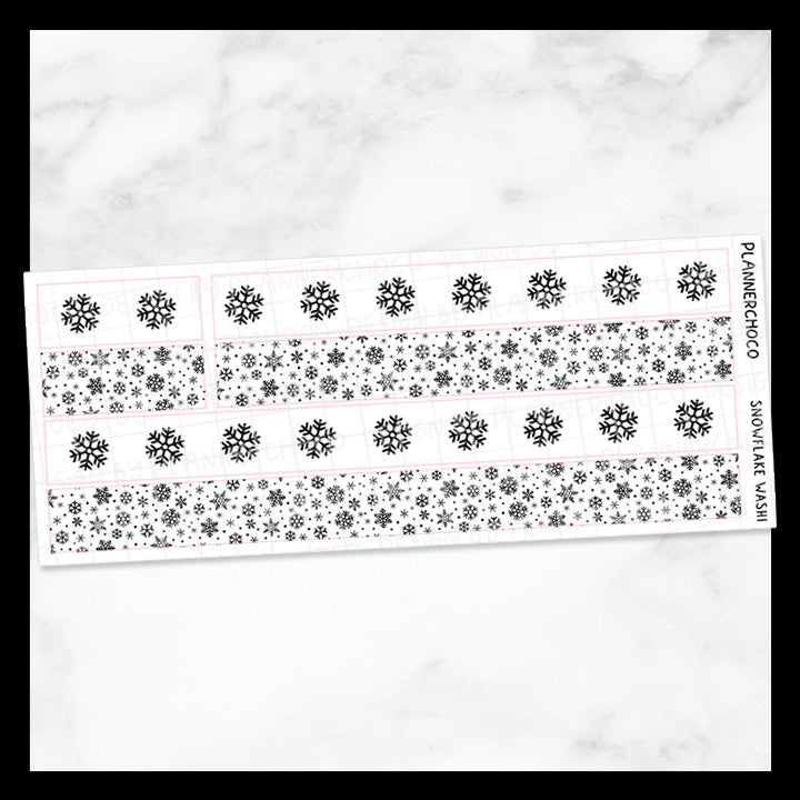 Snowflake / Washi 2.0 / Foiled