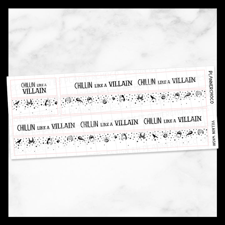 Villain / Washi 1.0 / Foiled