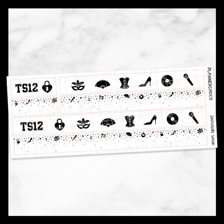 Showgirl / Washi 1.0 / Foiled