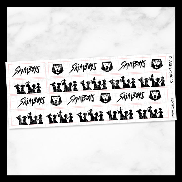 Saja Boys / Washi / Foiled