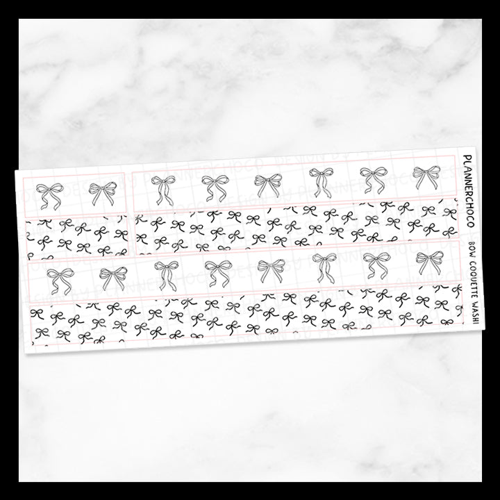 Bow Coquette / Washi 2.0 / Foiled