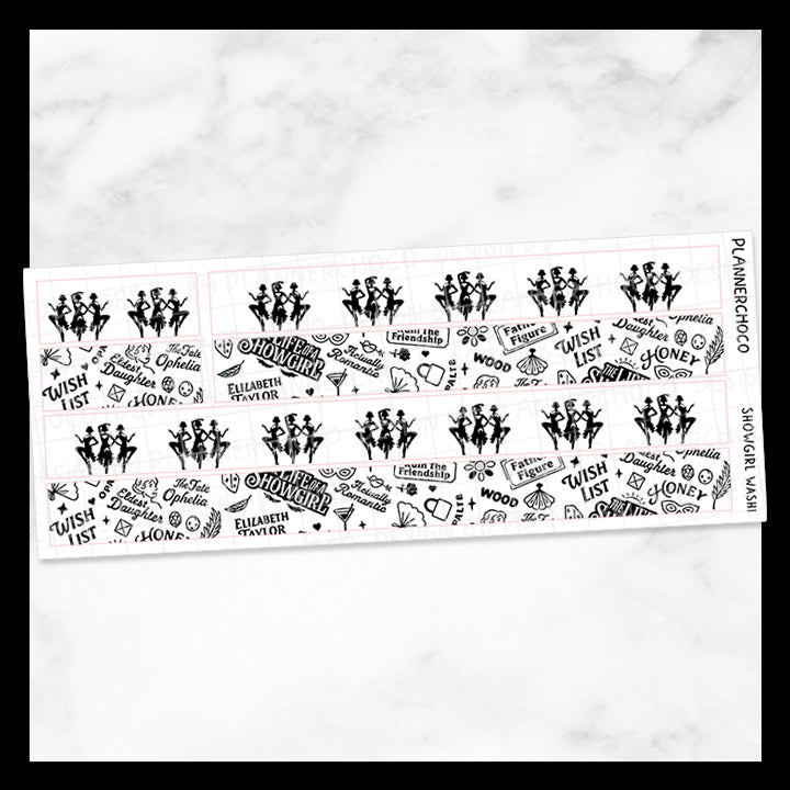 Showgirl / Washi 3.0 / Foiled