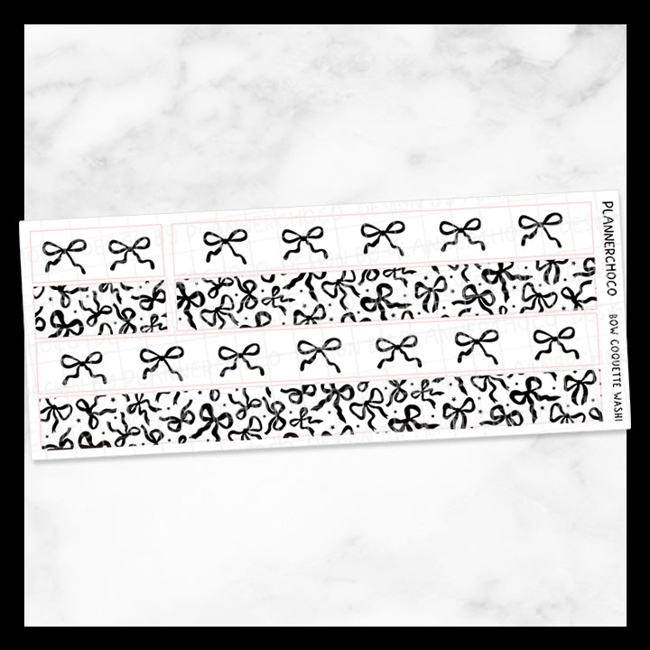 Bow Coquette / Washi 3.0 / Foiled