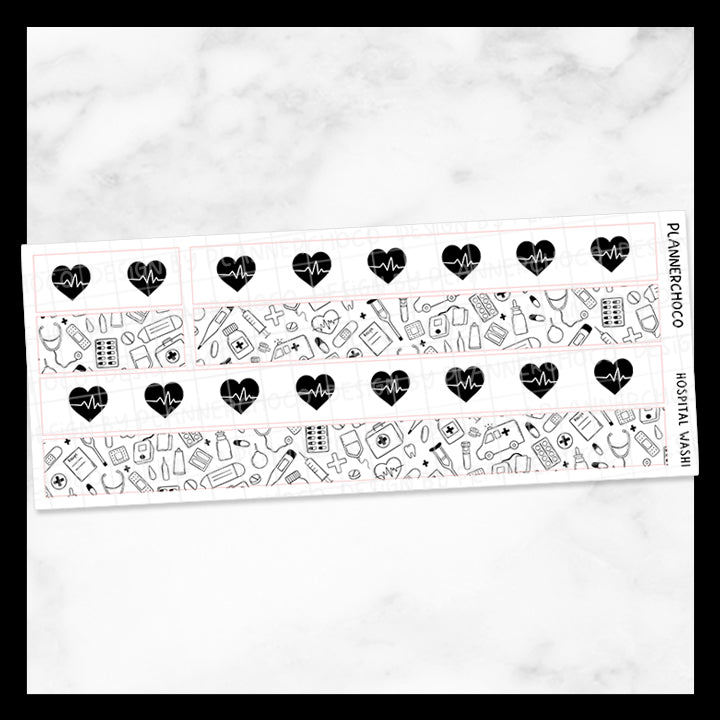 Hospital / Washi 3.0 / Foiled