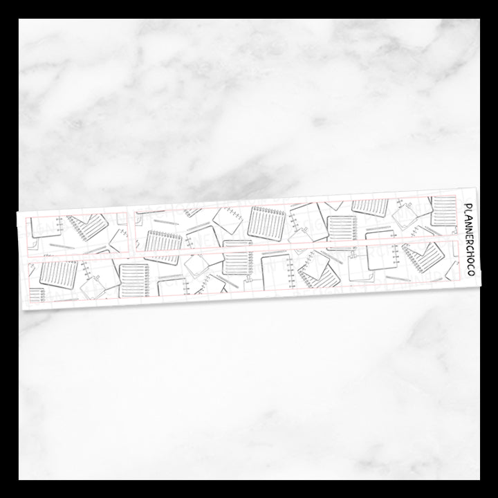 Notebook / Pattern Washi / Foiled
