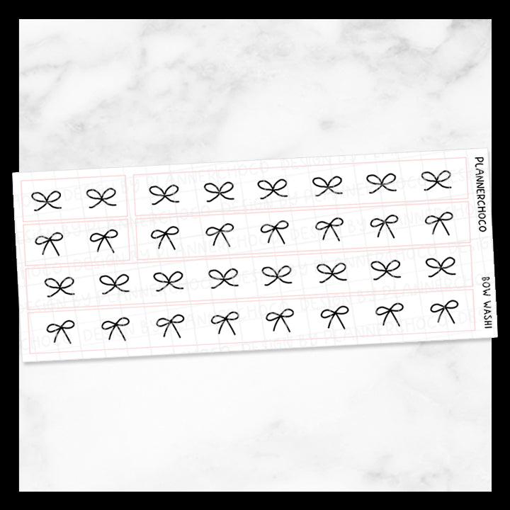 Line Bow / Washi 2.0 / Foiled