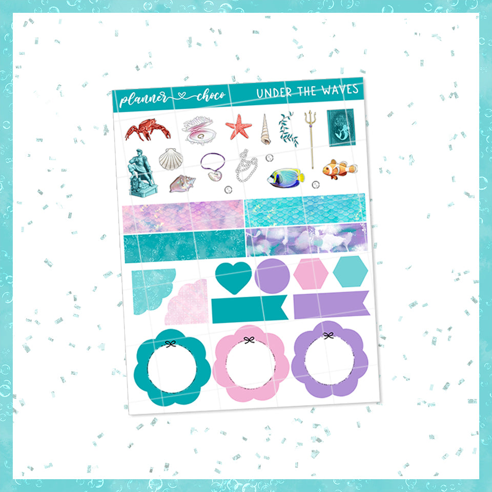 Under the waves / monthly add on