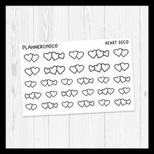 Load image into Gallery viewer, Heart / Double Deco / Foiled

