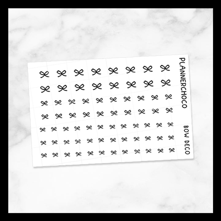 Line Bow / Mini Deco 3.0 / Foiled